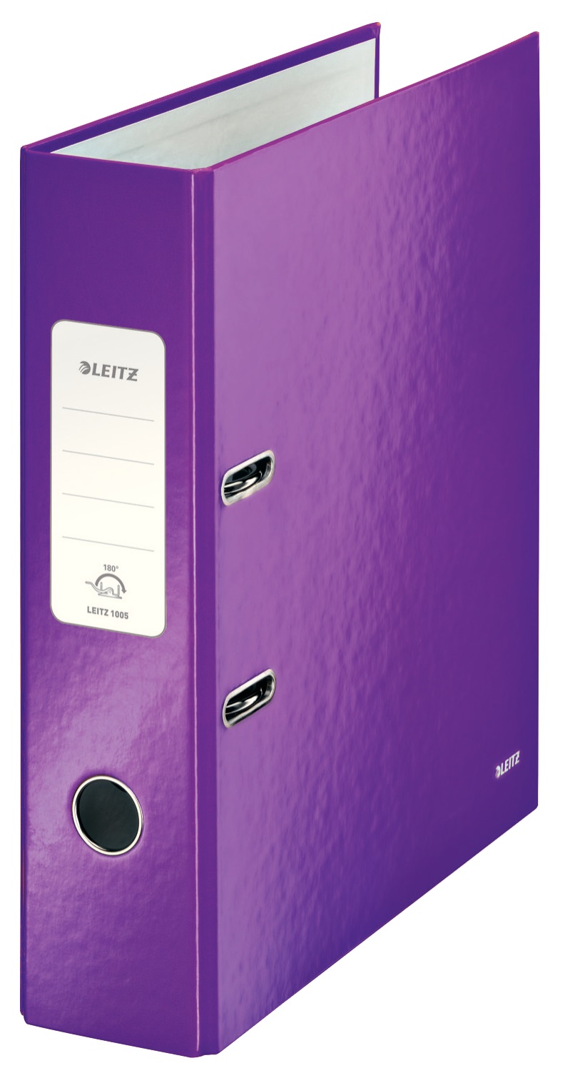 LEITZ 1005-62 WOW GENİŞ KLASÖR METALİK MOR