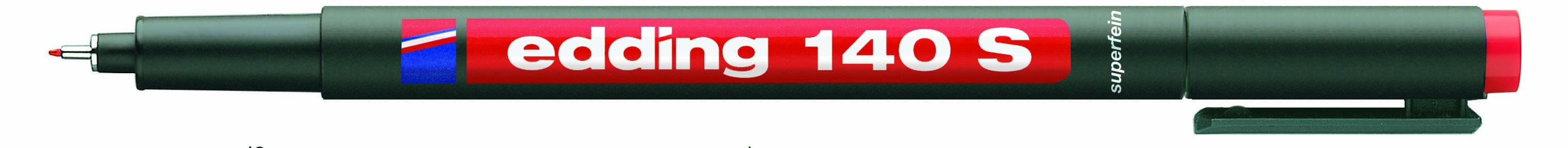 EDDİNG ASETAT KALEMİ 140-02 S KIRMIZI