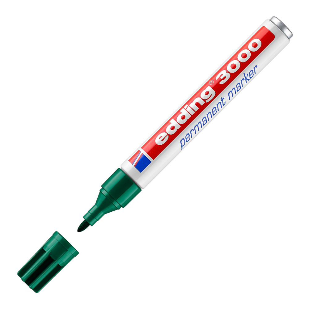 EDDİNG PERMANENT MARKÖR 3000-04 YEŞİL