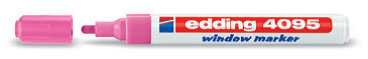 EDDİNG CAM KALEMİ 4095-69 FOSFORLU PEMBE