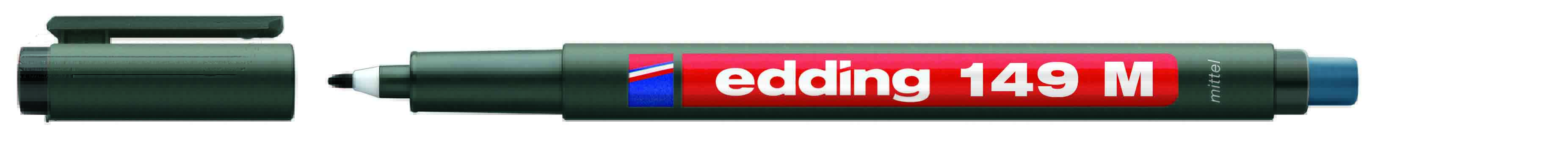 EDDİNG ASETAT KALEMİ 149-03 M SİLGİLİ MAVİ