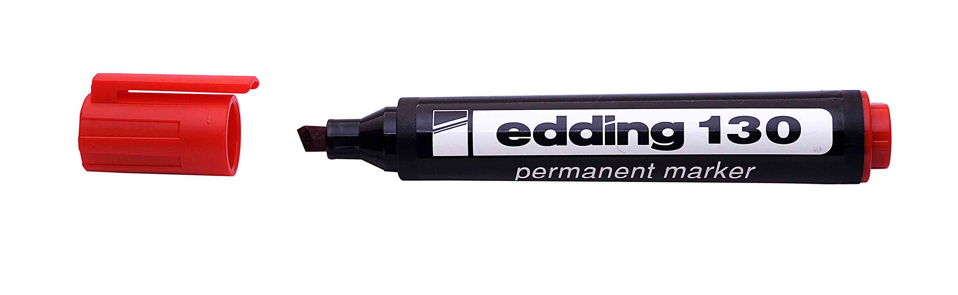 EDDİNG PERMANENT MARKÖR 130 KESİK UÇ KIRMIZI