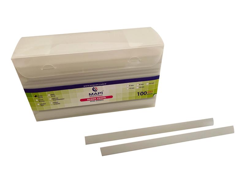 MAPİ 214 12 00 ÜÇGEN PROFİL 12MM BEYAZ