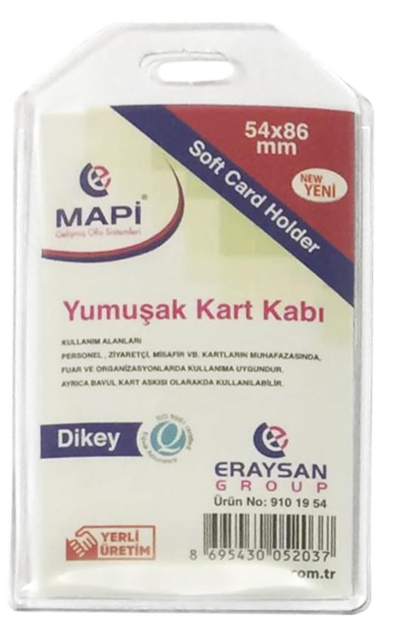 MAPİ 910 19 55Y YUMUŞAK KART KABI 55X85 YATAY 50Lİ YERLİ