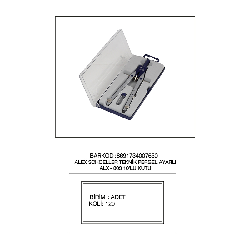 ALEX ALX-803 PERGEL TEKNİK AYARLI