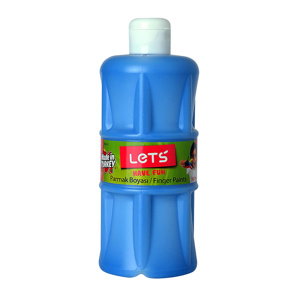 LET'S L5006 PARMAK BOYASI 500ML MAVİ