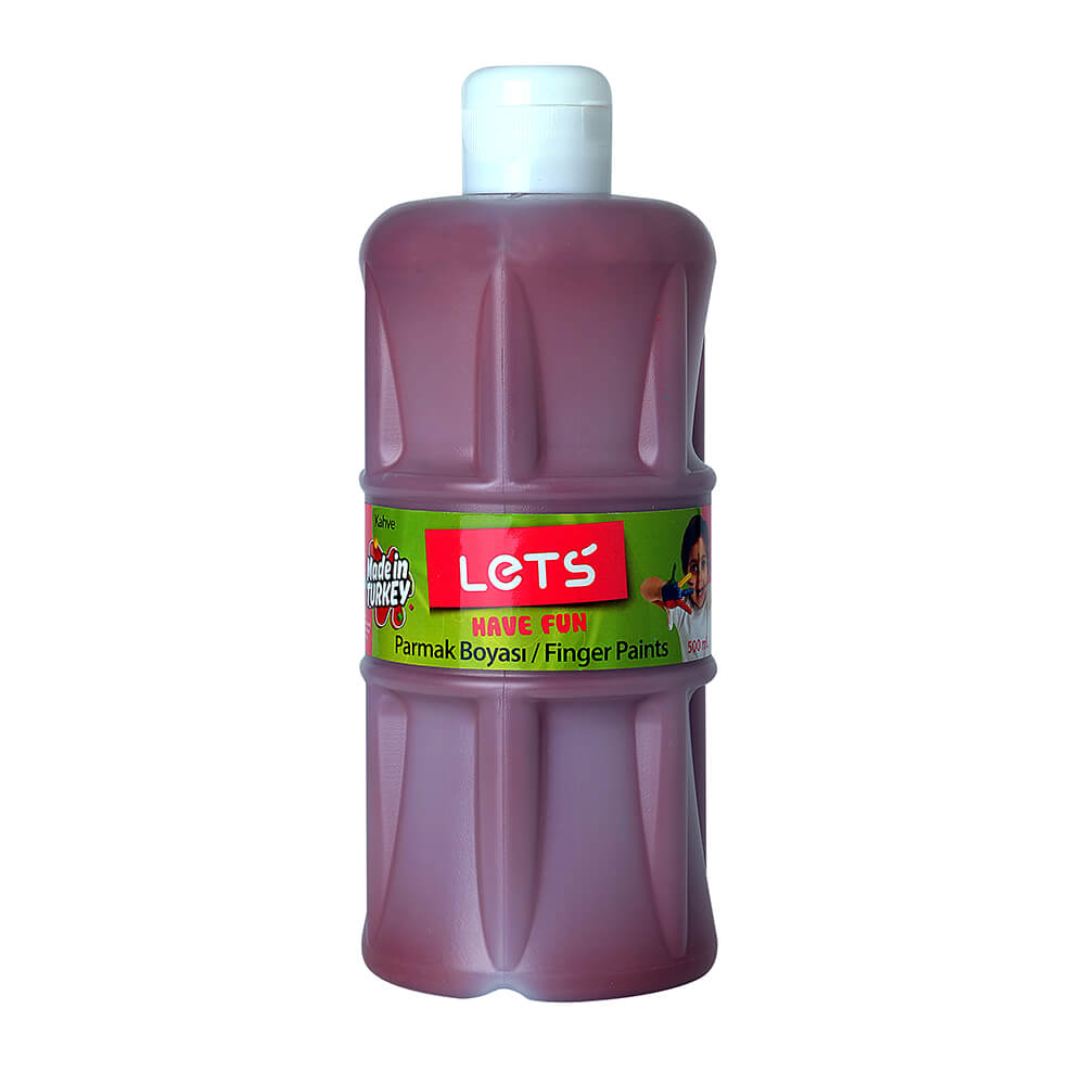 LET'S L5008 PARMAK BOYASI 500ML KAHVERENGİ