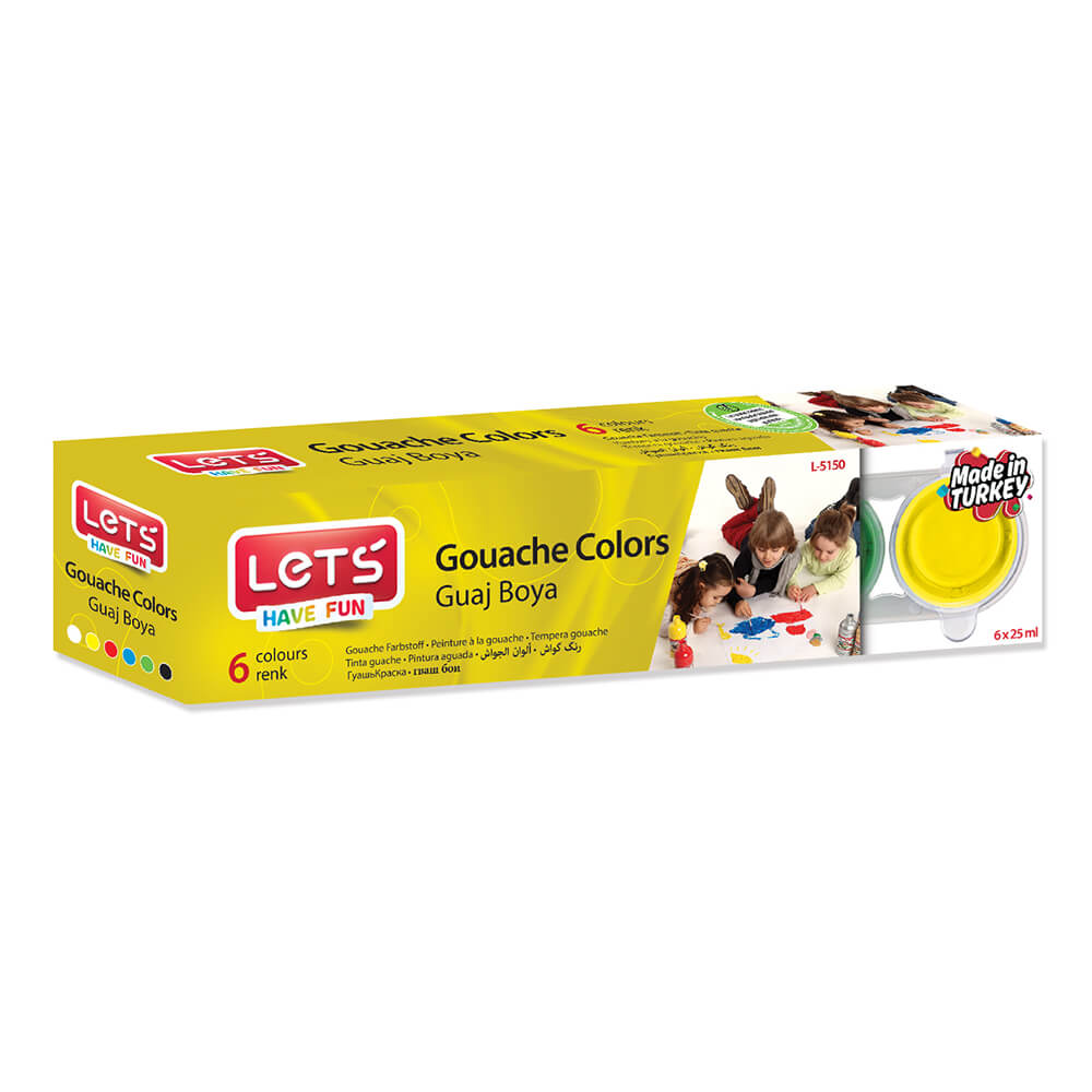 LET'S L5150 GUAJ BOYA 25ML 6 RENK
