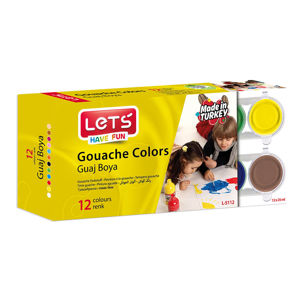 LET'S L5112 GUAJ BOYA 25MG 12 RENK