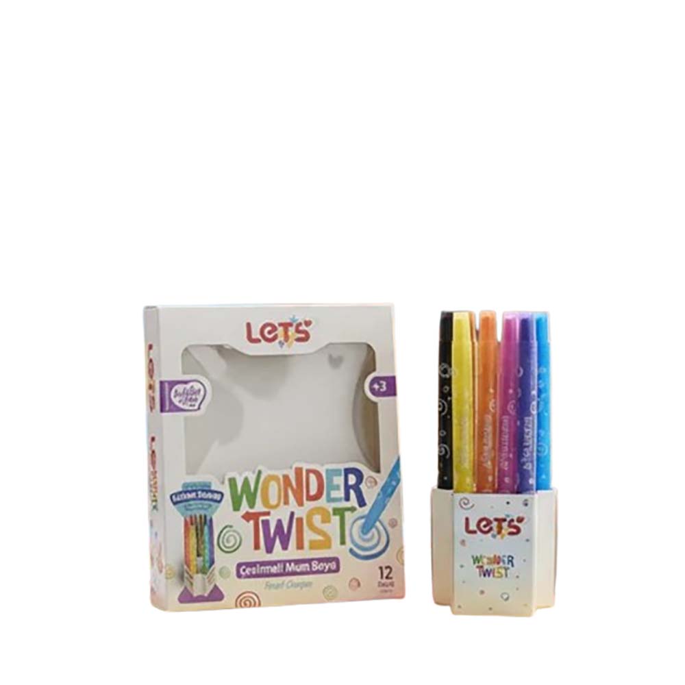 LET'S L03008 MUM BOYA ÇEVİRMELİ 12 RENK WONDER TWİST