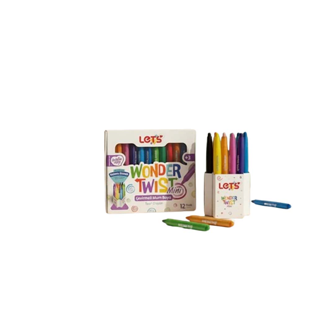 LET'S L03011 MUM BOYA ÇEVİRMELİ MİNİ 12Lİ WONDER TWİST