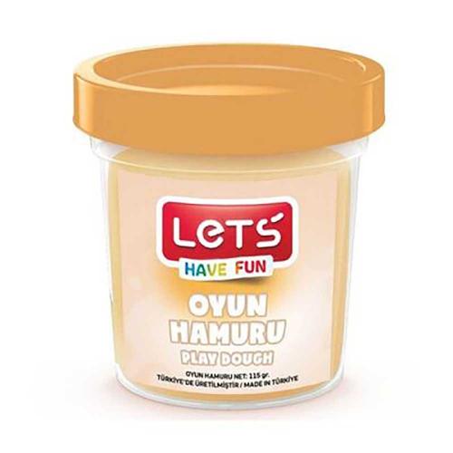 LET'S L8440-12 TEK RENK OYUN HAMURU 110GR TEN RENGİ