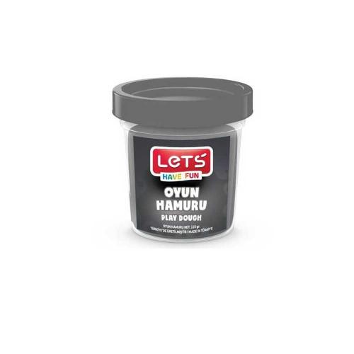 LET'S L8440-13 TEK RENK OYUN HAMURU 110GR GRİ