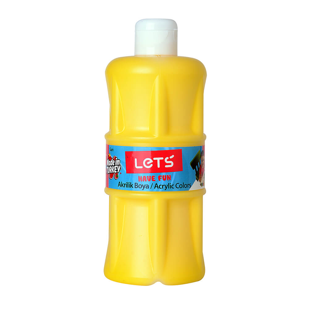 LET'S L5301 AKRİLİK BOYA 500ML SARI