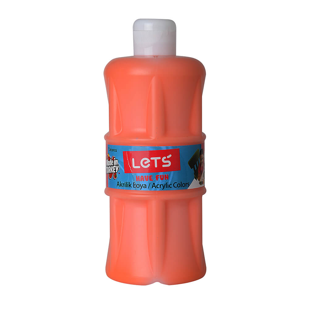 LET'S L5302 AKRİLİK BOYA 500ML TURUNCU