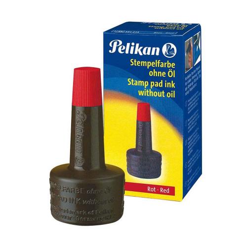 PELİKAN ISTAMPA MÜREKKEBİ 30CC KIRMIZI