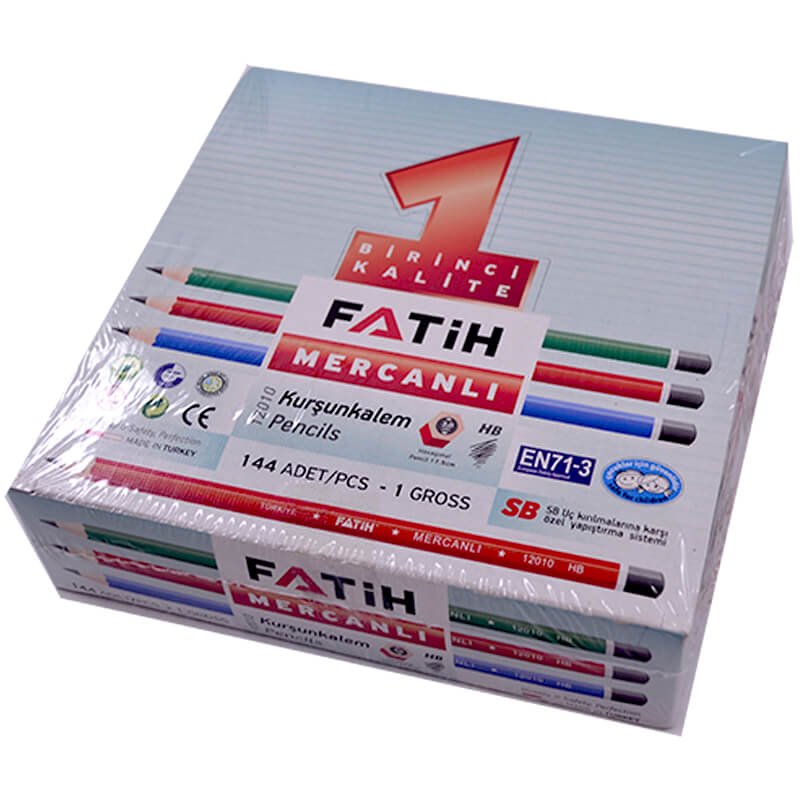 FATİH 12010 KURŞUN KALEM MERCANLI