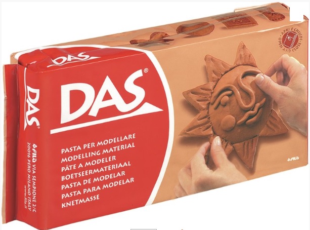DAS 387600 SERAMİK HAMURU 1000GR KAHVERENGİ
