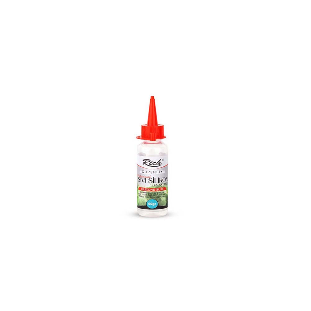 RİCH SPS-20240 SÜPERFİX SIVI SİLİKON YAPIŞTIRICISI 60ML