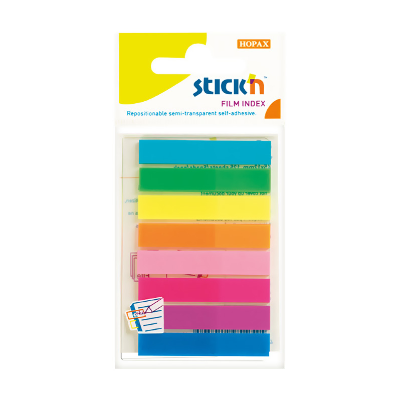 GIPTA 21401 STICK'N 45X8 NEON 8 RNK FİLM AYRAÇ 20YP