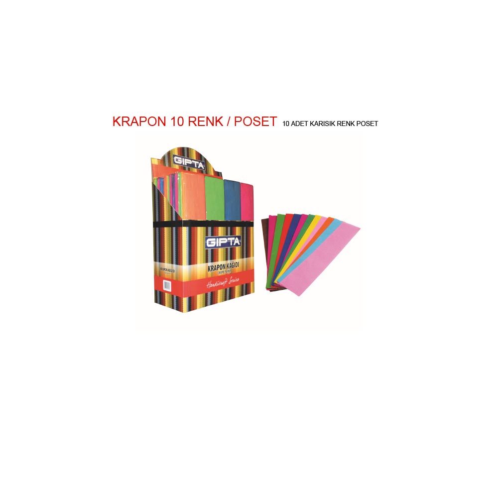 GIPTA 9138 KRAPON KAĞIDI 50X200 KRŞ RENK