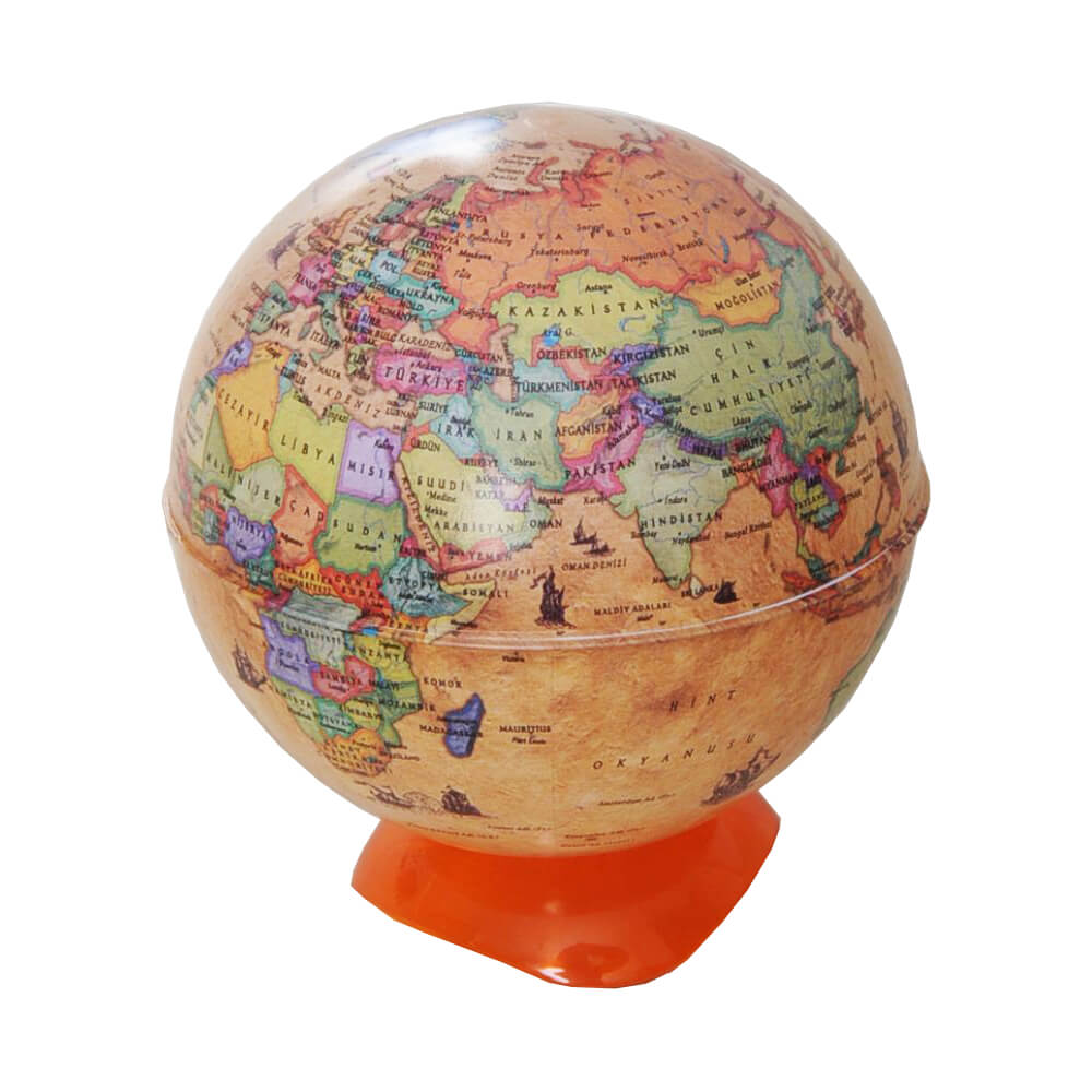 GÜRBÜZ 44104 10CM GLOBE KALEMTRAŞ ANTİK KÜRE