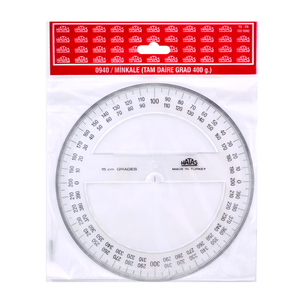 HATAS 0940 MİNKALE TAM DAİRE GRADLI 15CM
