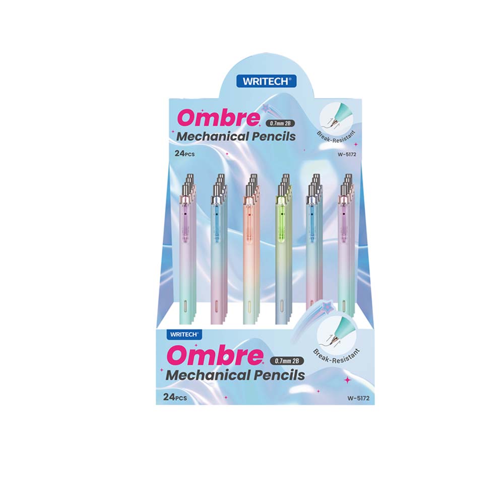 WRITECH W-5172 OMBRE VERSATİL KALEM 07MM 24LÜ STN