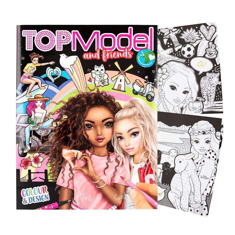 TOPMODEL 0412451 COLOUR & DESİGN BOOK