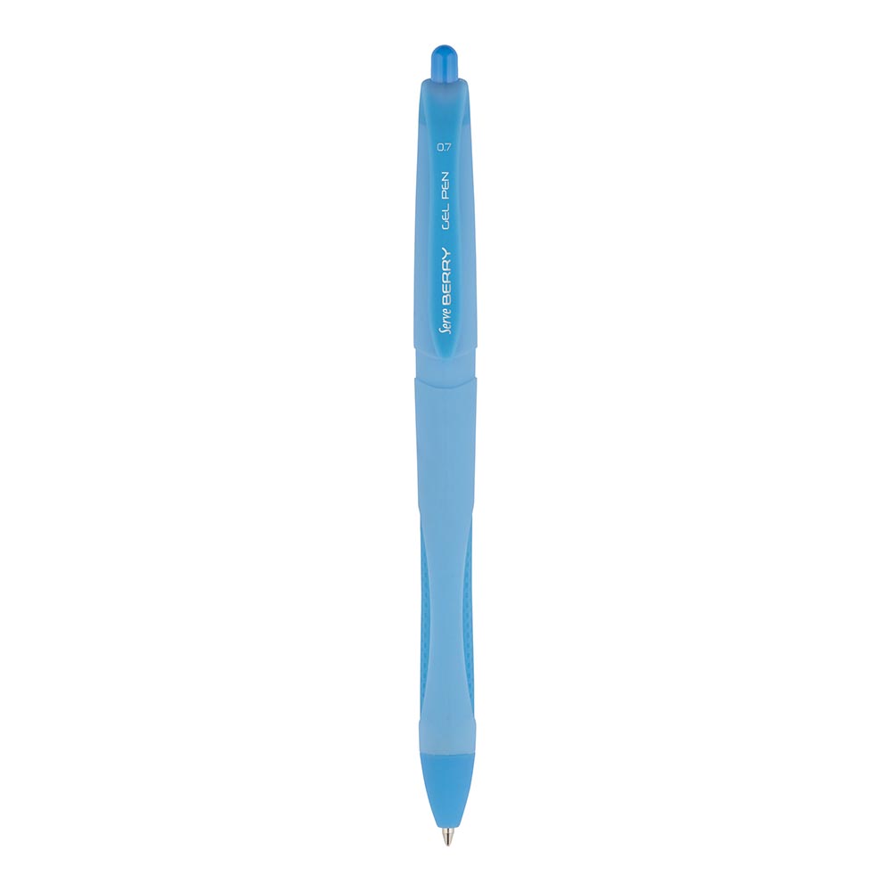 SERVE XBERRY JEL KALEM 07MM PASTEL MAVİ