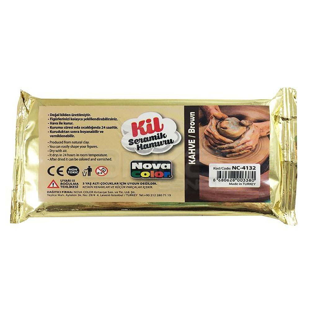 NOVA COLOR NC-4130 KİL 250GR KAHVE