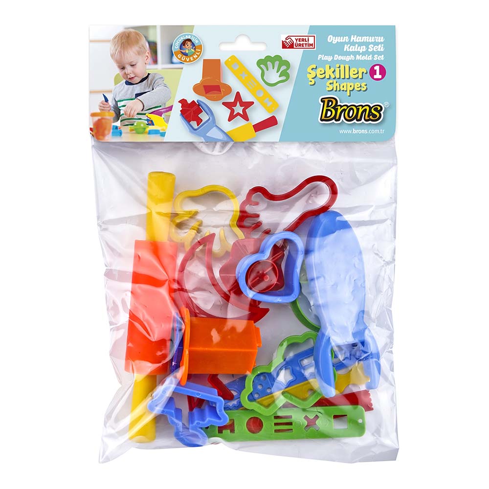 BRONS BR-471 OYUN HAMURU ŞEKİLLENDİRME SETİ(HAM12)