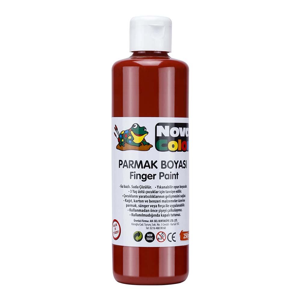 NOVA COLOR NC-448 PARMAK BOYASI 250GR KAHVE