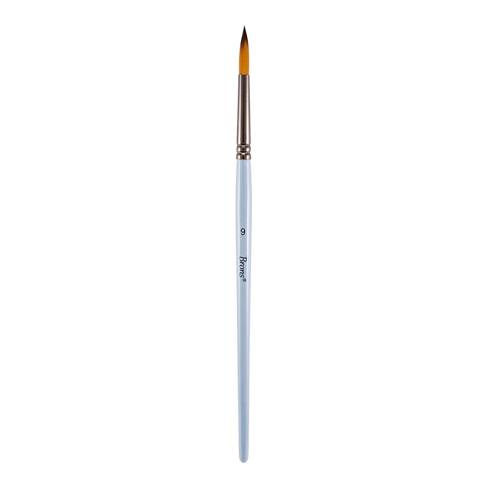 BRONS BR-760 SULU VE AKRİLİK BOYA FIRÇASI NO:9