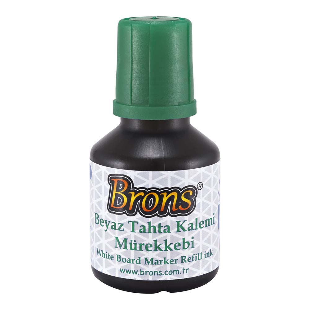 BRONS BR-362 TAHTA KALEMİ MÜREKKEBİ 30CC YEŞİL