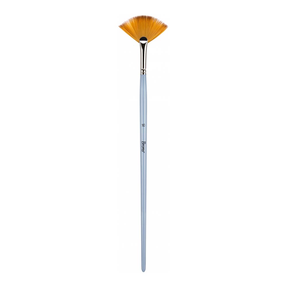 BRONS BR-2073 YAĞLIBOYA FIRÇASI YELPAZE NO:10
