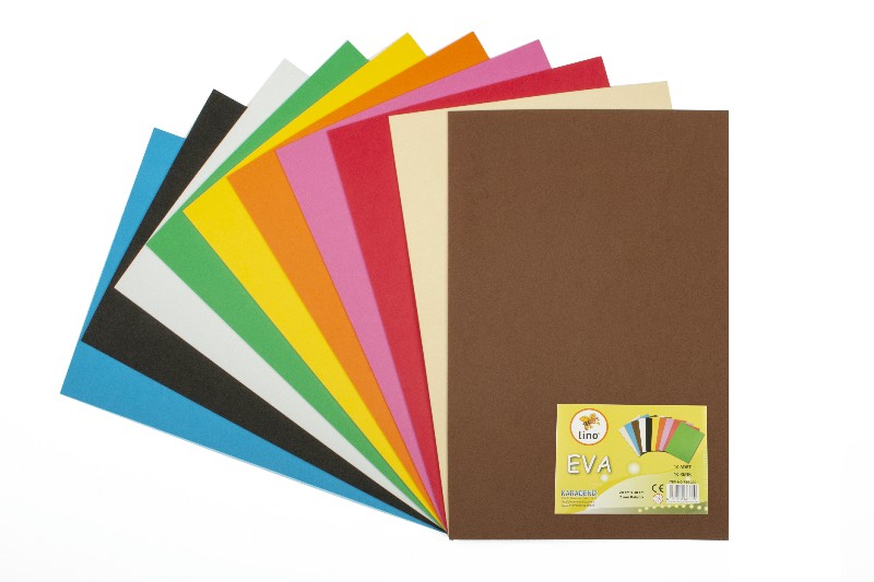 LİNO RBE-200 EVA 20X30 2MM 10LU PK 10 RENK