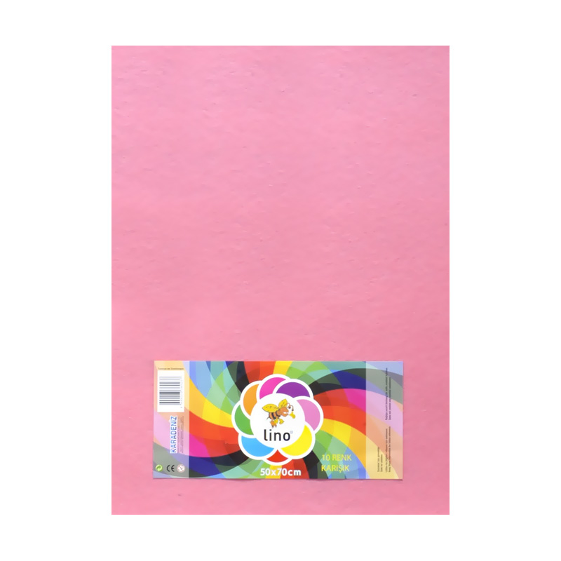 LİNO 2734-JQ KEÇE 50X70 10LU PK PEMBE