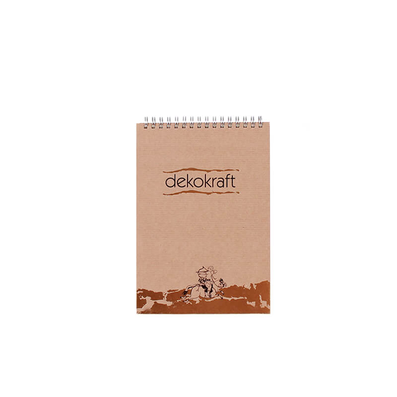 KESKİN 144202-99 BLOKNOT DEKOKRAFT SPİRALLİ A6 80YP KARELİ