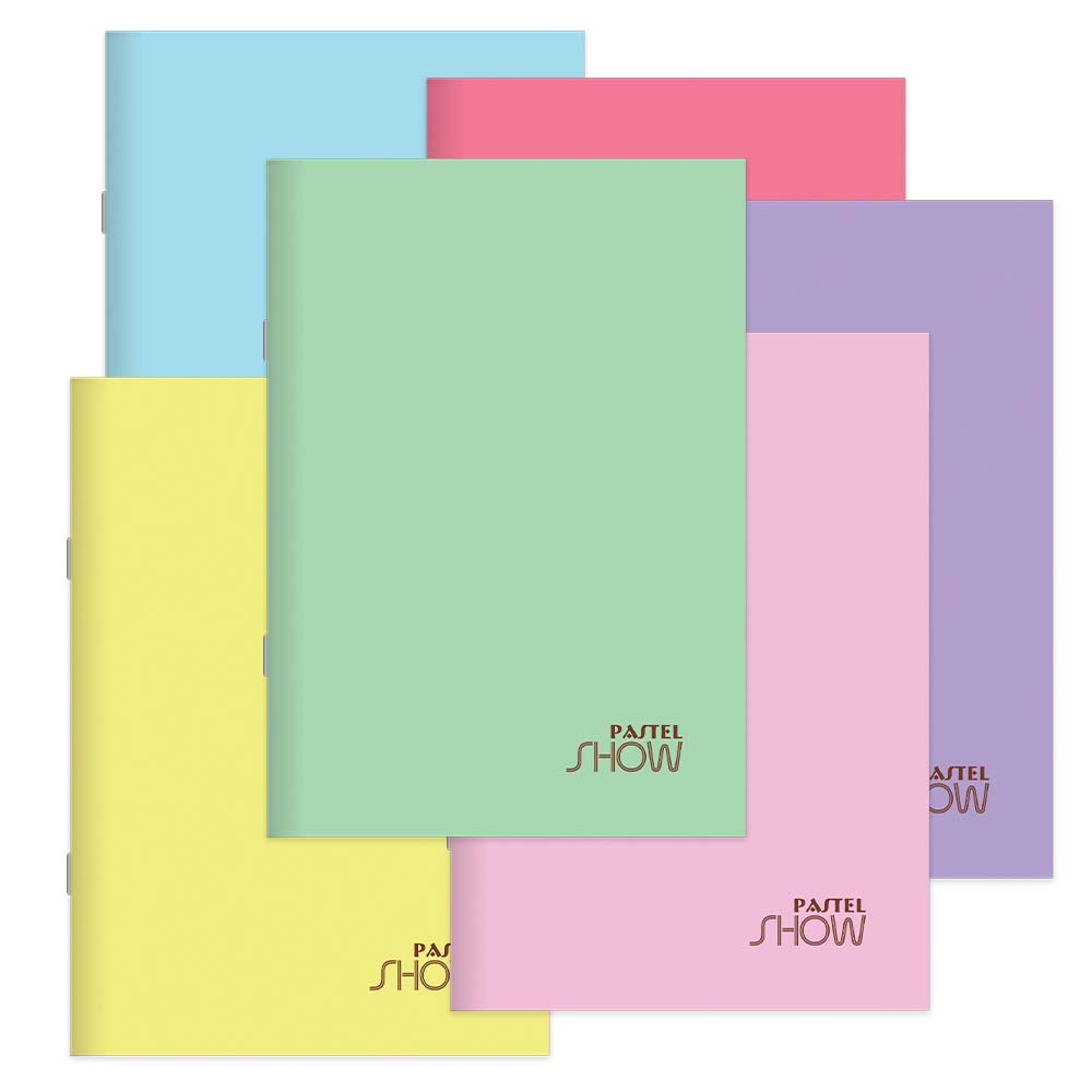KESKİN 324621 A4 80YP ÇİZGİLİ PASTEL SHOW PP KPK DKŞ DEF