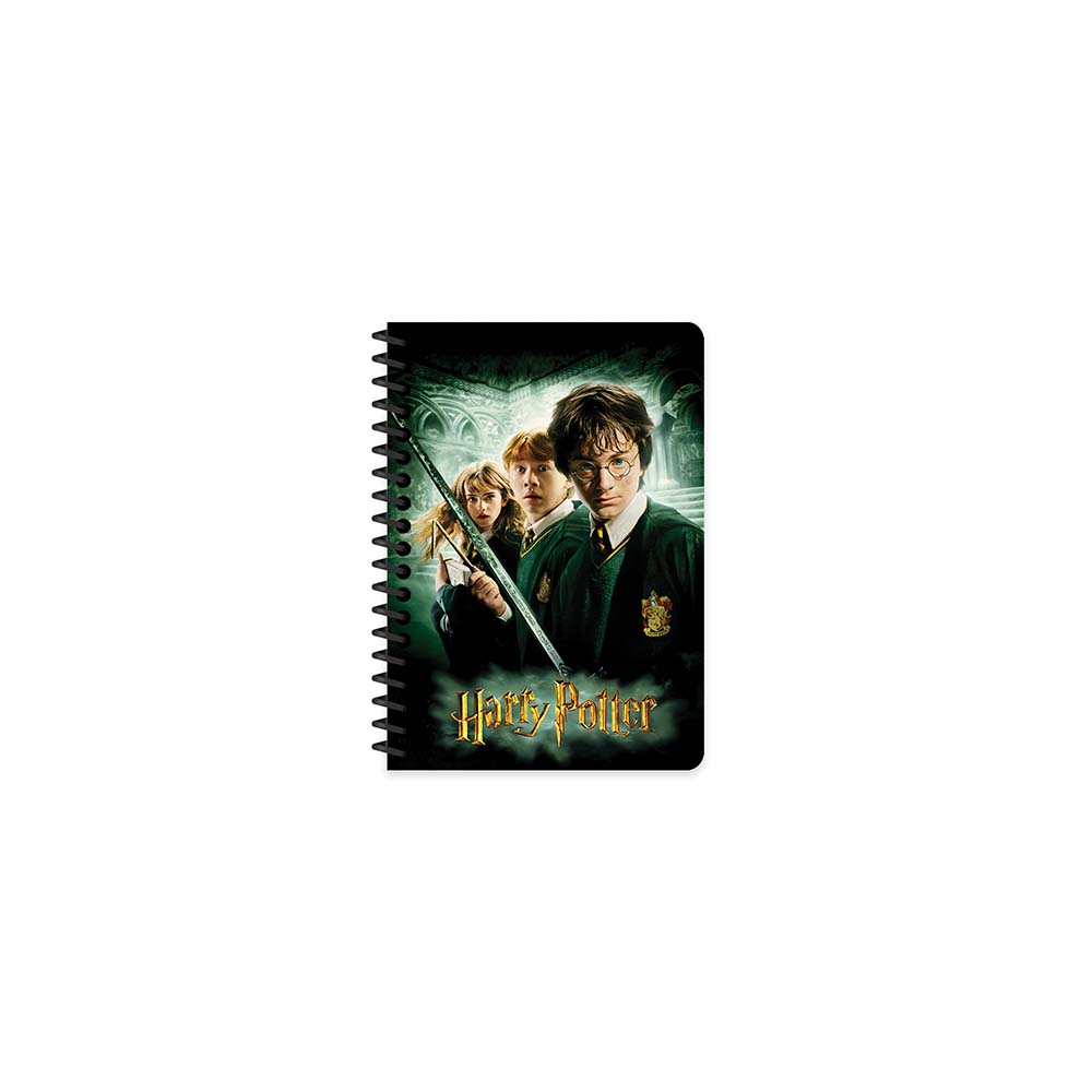 KESKİN 140400-07 BLOKNOT HARRY POTTER SPİRALLİ A6 80YP ÇİZGİLİ