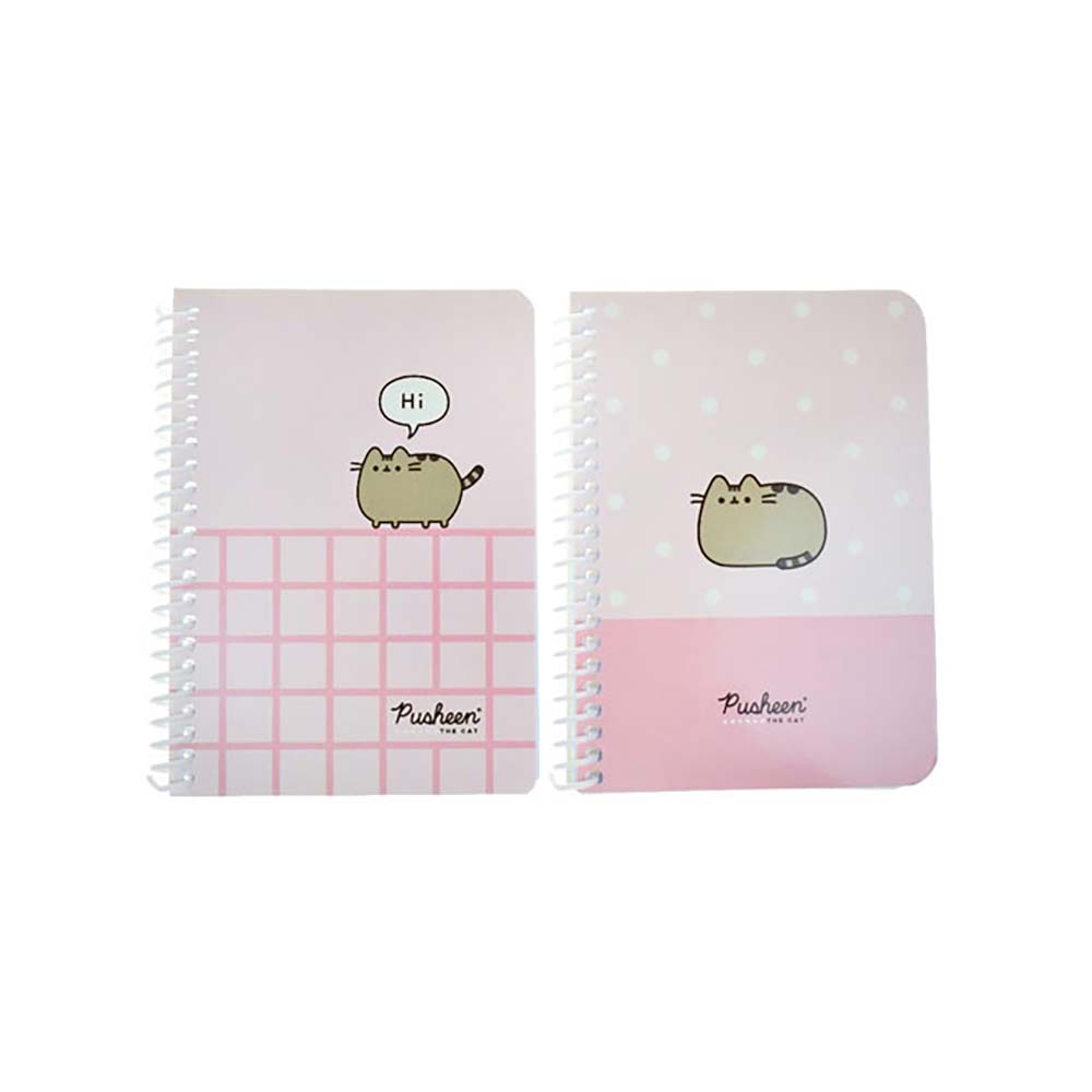 KESKİN 140400-10 BLOKNOT PUSHEEN SPİRALLİ A6 80YP ÇİZGİLİ