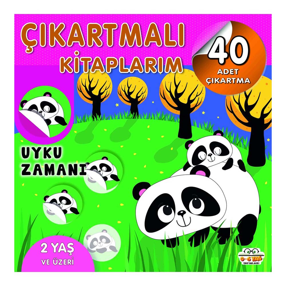 06 YAŞ YAYINLARI / ÇIKARTMALI KİTAPLARIM - UYKU ZAMANI