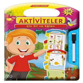 06 YAŞ YAYINLARI / ÇİZ SİL VE EĞLEN - AKTİVİTELER
