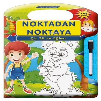 06 YAŞ YAYINLARI / ÇİZ SİL VE EĞLEN - NOKTADAN NOKTAYA