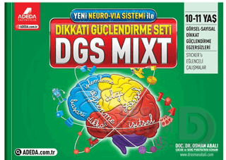 ADEDA / DİKKAT GÜÇLENDİRME SETİ 10 - 11 YAŞ DGS MIXT