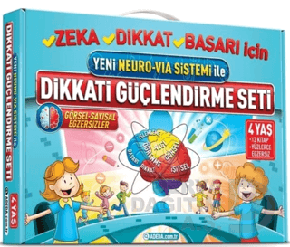 ADEDA / DİKKAT GÜÇLENDİRME SETİ 4 YAŞ - KUTU