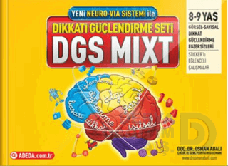 ADEDA / DİKKAT GÜÇLENDİRME SETİ 8 - 9 YAŞ DGS MIXT