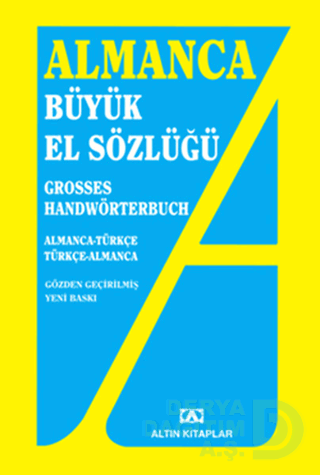 ALTIN / ALMANCA BÜYÜK EL SÖZLÜĞÜ