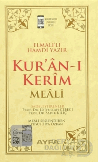 AYFA / KURANI KERİM MEALİ- CEP (METİNSİZ 108)